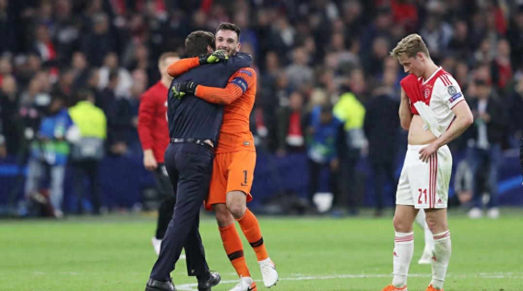 欧冠半决赛次回合热刺3:2阿贾克斯,热刺凭借客场进球多晋级决赛