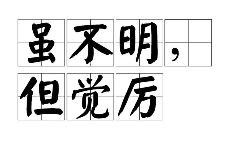 虽不明但觉厉是什么梗（虽不明但觉厉出自哪里）