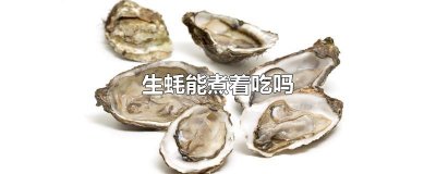 ​生蚝能煮着吃吗