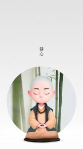 ​新年到，福运到，一禅小和尚高清壁纸送给你