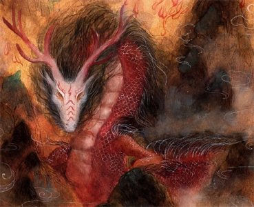 ​创世后的第一条龙你们知道是谁吗？