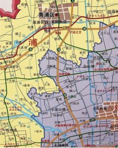 ​小昆山镇在上海松江区，这里有黄浦江的源头泖河，有“九峰三泖”