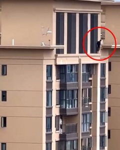 ​26岁男子不听劝阻楼顶跳下死亡，成都警方：因家庭生活琐事轻生