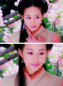 ​张钧甯饰演的楚离陌，一古灵精怪，善良纯真的女子