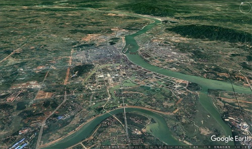 江西吉安地形图