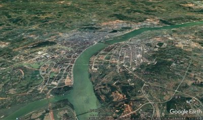 ​江西吉安地形图