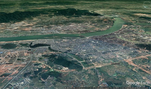 江西吉安地形图