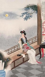 ​「中吕·朝天子」谁把相思寄