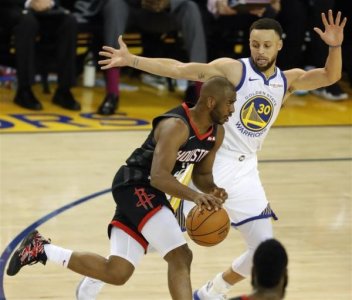 ​NBA季后赛：勇士胜火箭